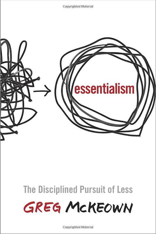 

Essentialism: The Disciplined Pursuit of Less, Hardcover Book, By: Greg Mckeown