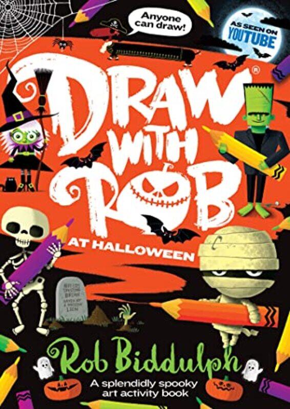 

Draw With Rob at Halloween , Paperback by Rob Biddulph