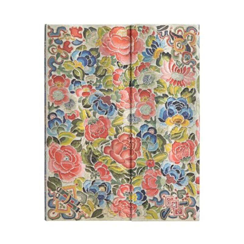 

Pear Garden Peking Opera Embroidery Ultra Unlined Hardcover Journal by Catherine Baker-Hardcover