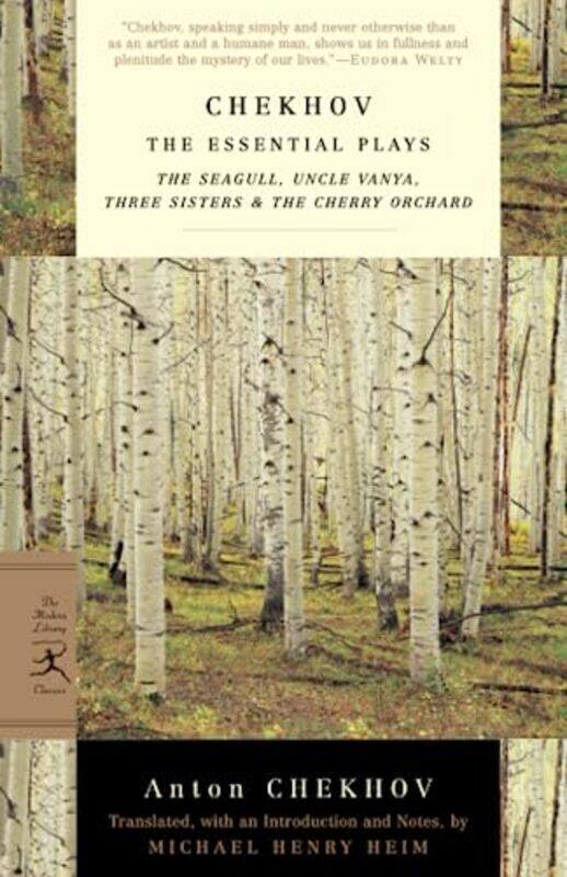 

Chekhov: The Essential Plays: The Seagull, Uncle Vanya, Three Sisters & The Cherry Orchard,Paperback by Chekhov, Anton - Heim, Michael