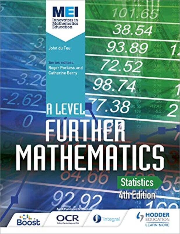 

MEI A Level Further Mathematics Statistics 4th Edition by Kaja Hengstenberg-Paperback