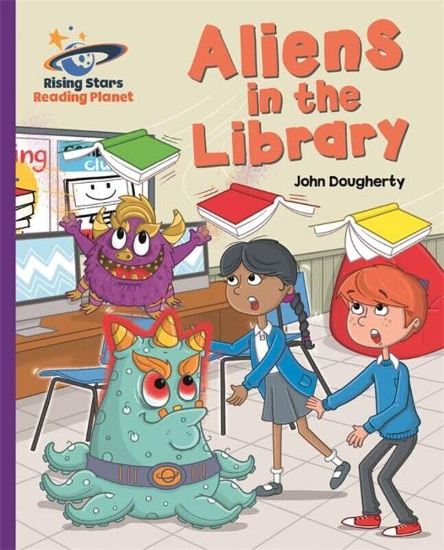 

Reading Planet Aliens in the Library Purple Galaxy by Fiona Marshall-Paperback