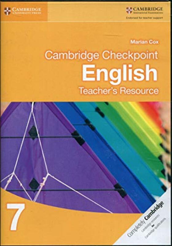 Cambridge Checkpoint English Teacher's Resource 7,Paperback,By:Cox, Marian