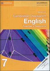 Cambridge Checkpoint English Teacher's Resource 7,Paperback,By:Cox, Marian
