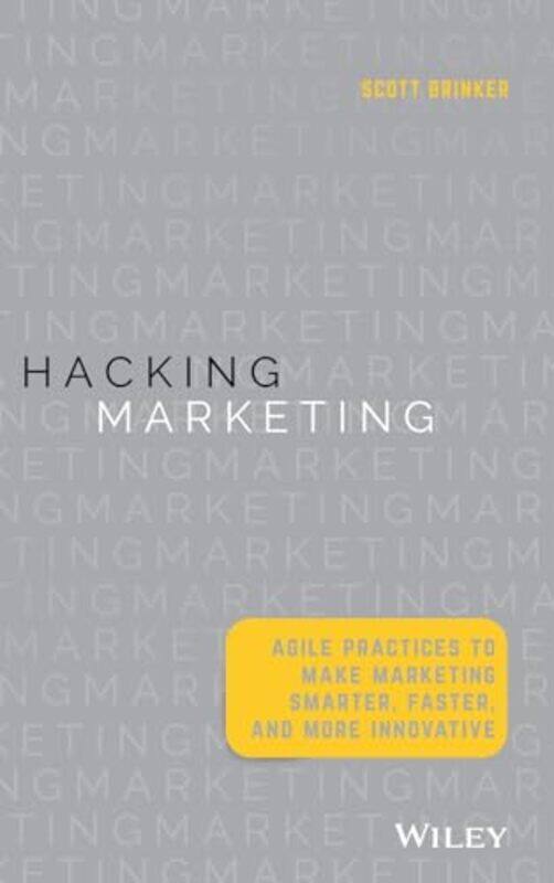 

Hacking Marketing by Scott Brinker-Hardcover