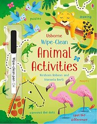 WipeClean Animal Activities by Kirsteen RobsonManuela Berti-Paperback