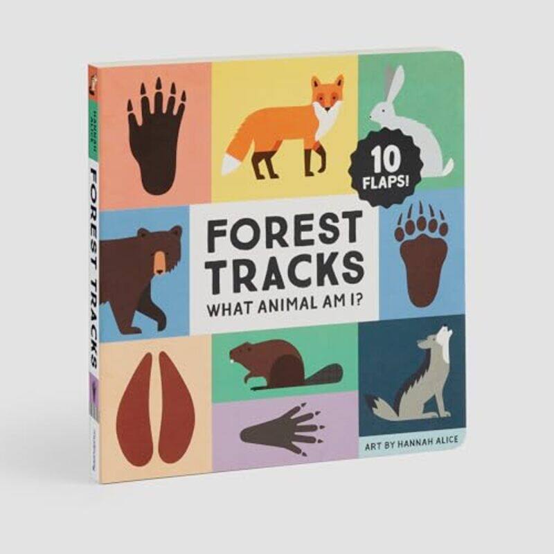 

Forest Tracks What Animal Am I Lift The By Mudpuppy - Hardcover