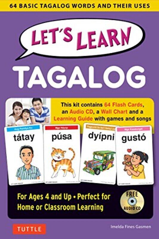 

Lets Learn Tagalog Kit,Paperback by Imelda Fines Gasmen