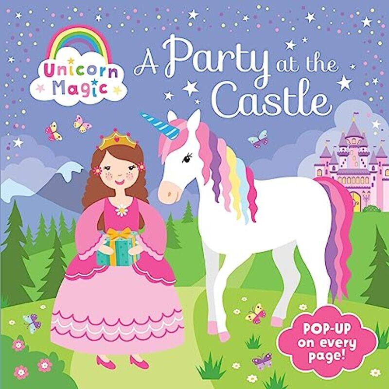 

Pop Up Book Unicorn Magic a Party at the Castle -Hardcover