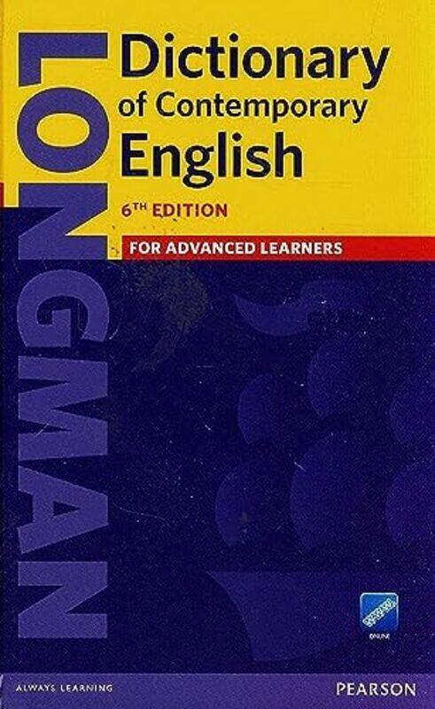 

Longman Dictionary Of Contemporary English 6 Cased And Online Paperback