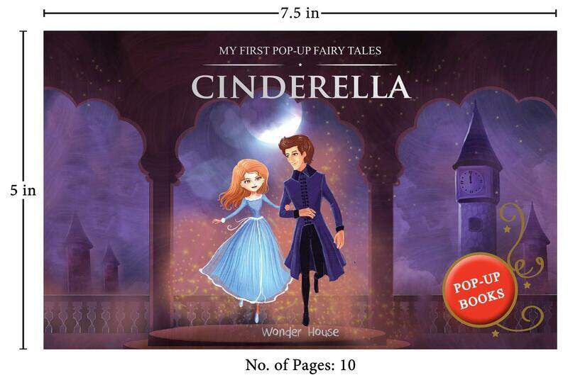 

My First Pop Up Fairy Tales - Cinderella, Hardcover Book, By: Wonder House Books