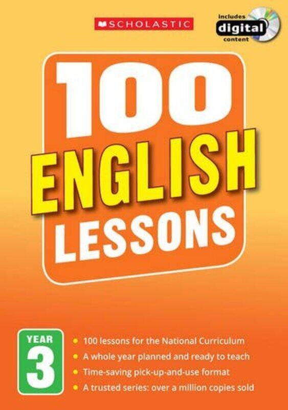 

100 English Lessons: Year 3, Paperback Book, By: Paul Hollin
