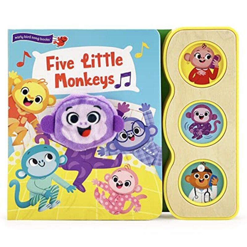 

Five Little Monkeys By Cottage Door - Hardcover