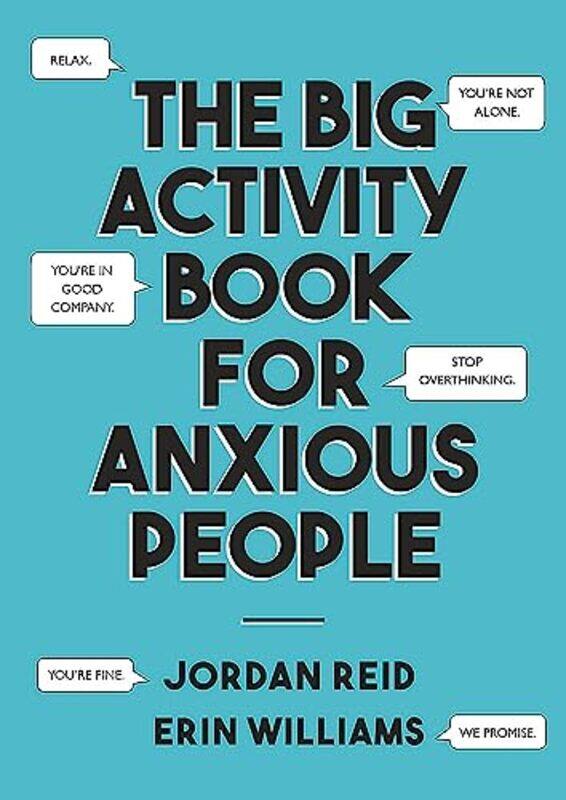 

The Big Activity Book For Anxious People By Jordan Reid Paperback