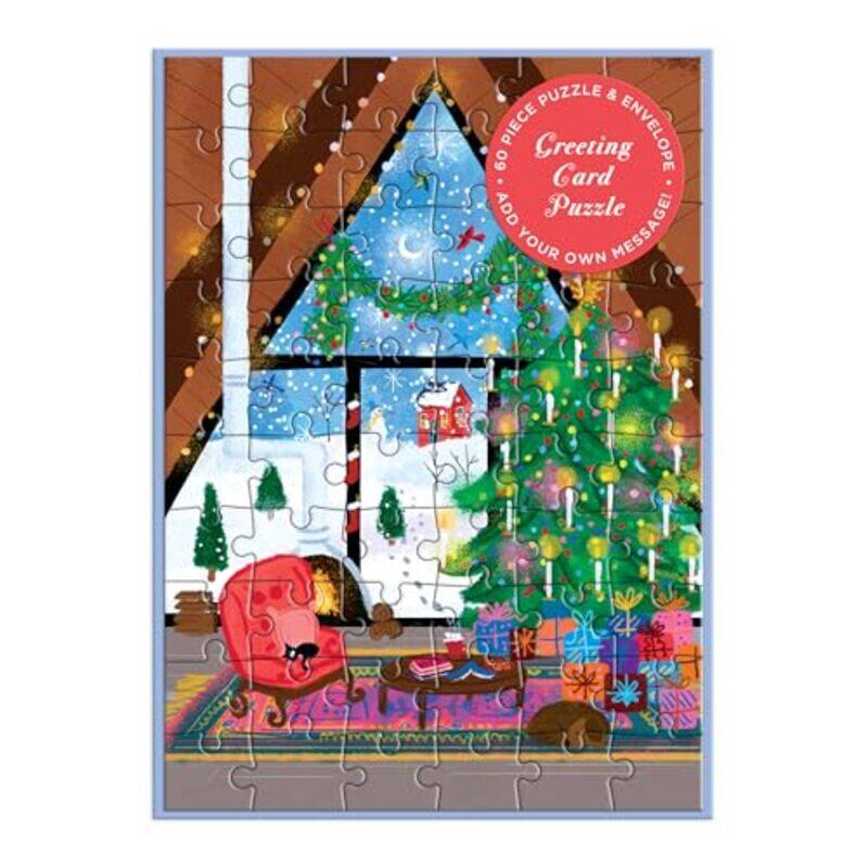 

Cozy Cabin Greeting Card Puzzle By Laforme Joy - Hardcover