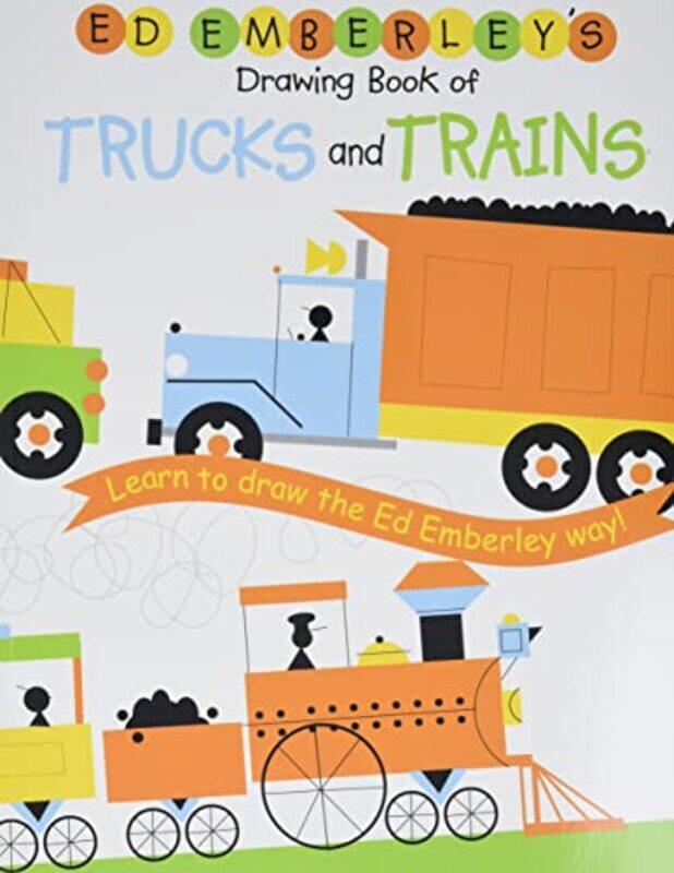 

Ed Emberleys Trucks And Trains By Emberley Ed - Paperback