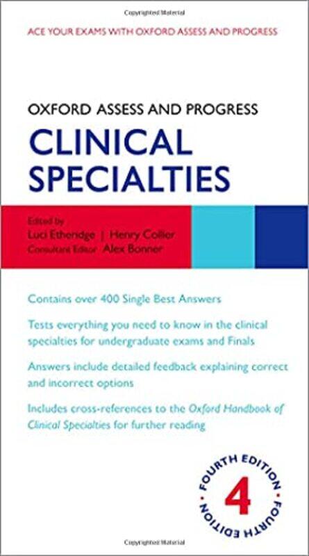 

Oxford Assess and Progress Clinical Specialties by Andrea Robinson-Paperback