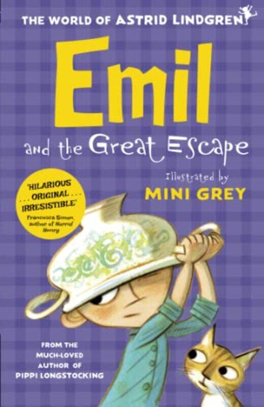 

Emil And The Great Escape By Lindgren, Astrid - Grey, Mini -Paperback