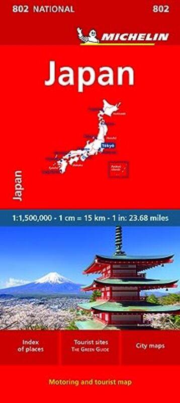 

JapanNational Map 802- English - Paperback