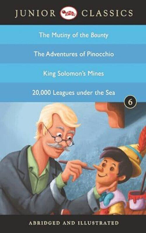 

JUNIOR CLASSICS BOOK 06 by JOHN BARROW, C COLLODI, H. R. HAGGARD, JULES VERNE - Paperback