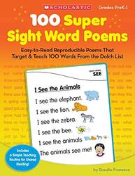 100 Super Sight Word Poems, Grades PreK-1,Paperback by Rosalie Franzese