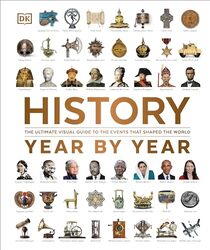 History Year By Year By Dk - Hardcover