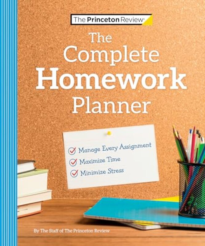 The Princeton Review Complete Homework Planner by Princeton Review-Paperback