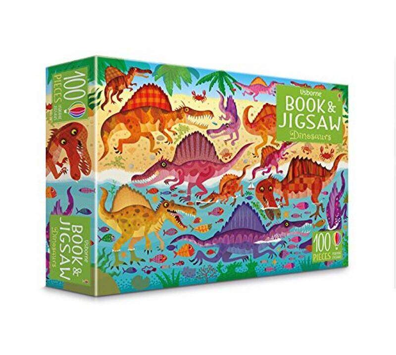 

Dinosaur Book + Jigsaw, Paperback Book, By: Kirsteen Robson