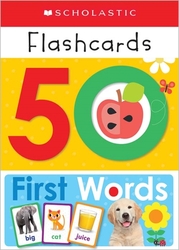 Write and Wipe Flashcards: First 50 Words (Scholastic Early Learners), Hardcover Book, By: Scholastic