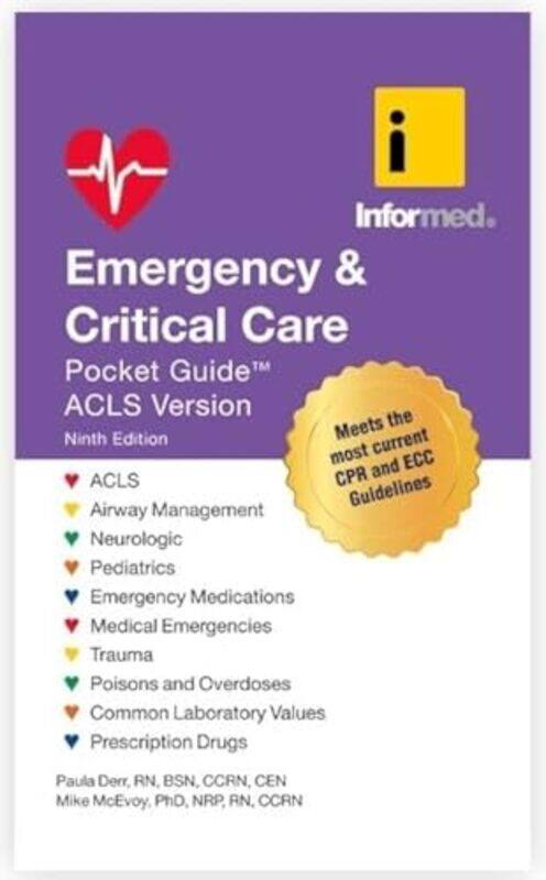 

Emergency & Critical Care Pocket Guide by Derr, Paula - McEvoy, Mike , Paperback