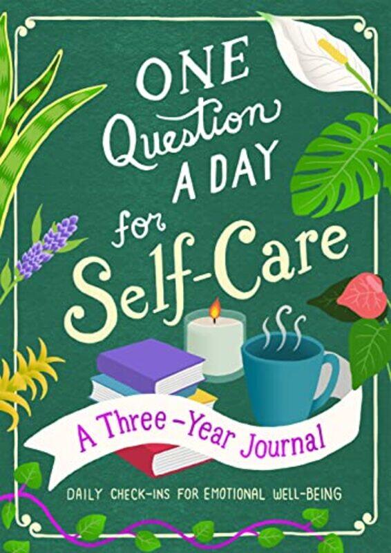 

One Question A Day For Selfcare A Threeyear Journal Daily Checkins For Emotional Wellbeing, Paperback by Chase, Aimee