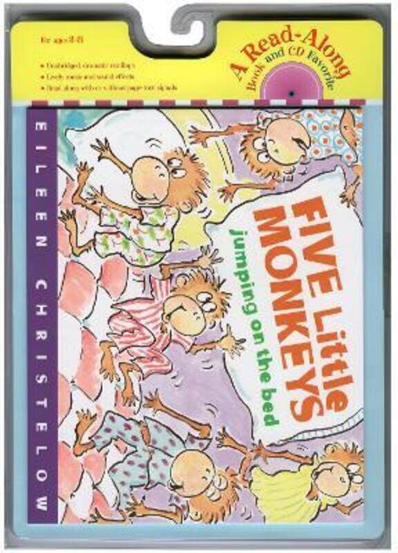 

Five Little Monkeys Jumping on the Bed Book & Cd,Paperback, By:Eileen Christelow