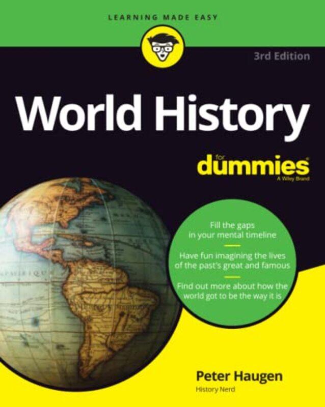 

World History For Dummies by Peter Haugen-Paperback