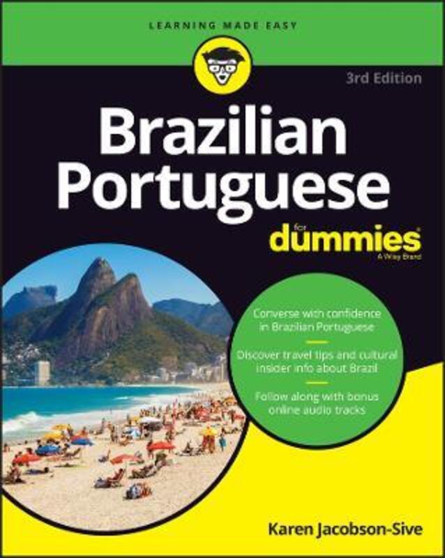 Brazilian Portuguese For Dummies, 3rd Edition.paperback,By :Jacobson-Sive