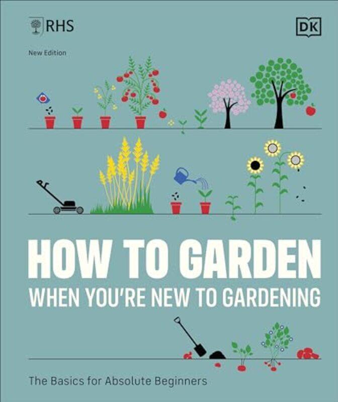 

RHS How to Garden When You're New to Gardening by DK -Hardcover