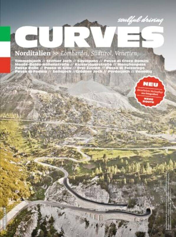 

Curves Northern Italy Lombardy South Tyrol Veneto by Stefan Bogner-Paperback
