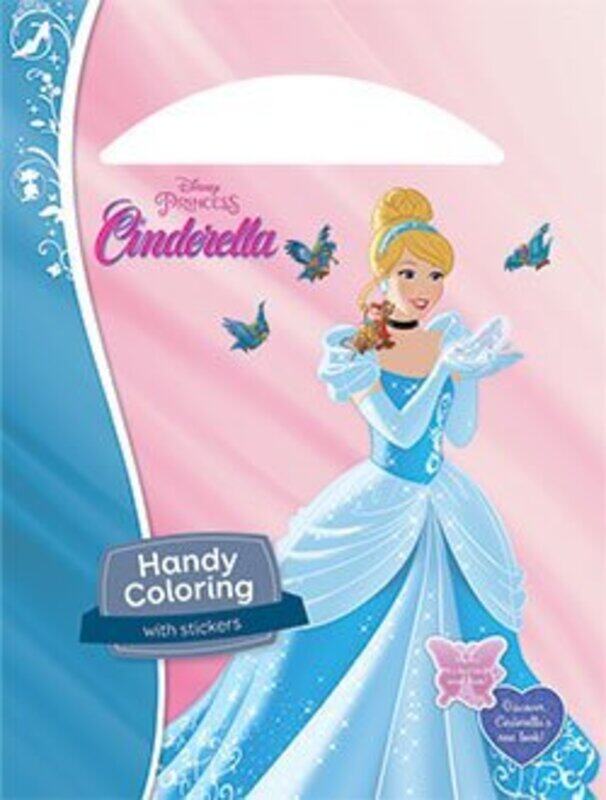 

Princess Cinderella Handy Coloring with Stickers, Paperback Book, By: Disney