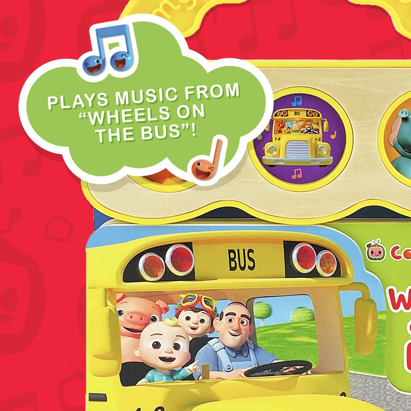 Cocomelon Wheels on the Bus, Board Book, By: Scarlett Wing