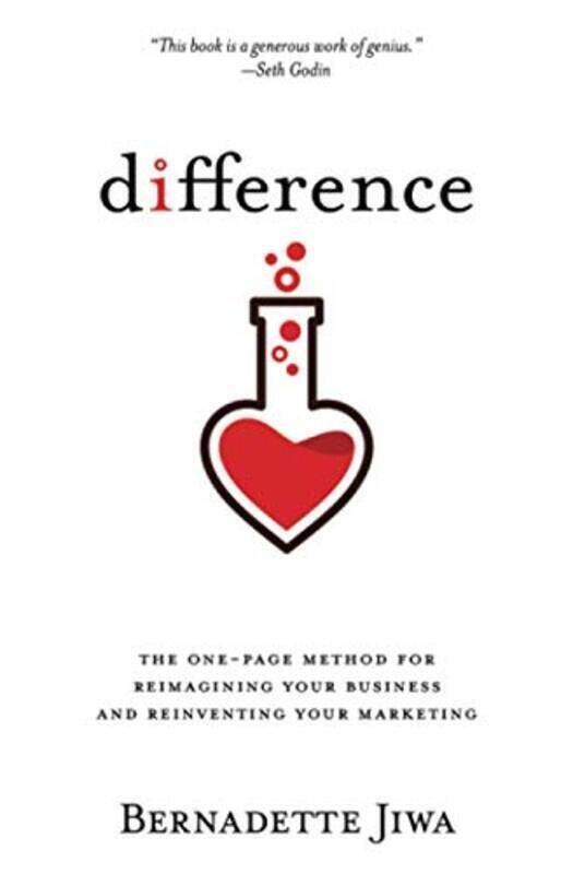 

Difference: The one-page method for reimagining your business and reinventing your marketing , Paperback by Jiwa, Bernadette
