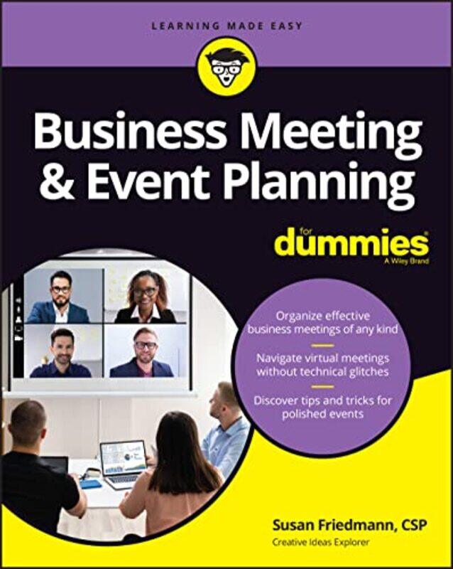 

Business Meeting and Event Planning For Dummies by Susan Friedmann-Paperback