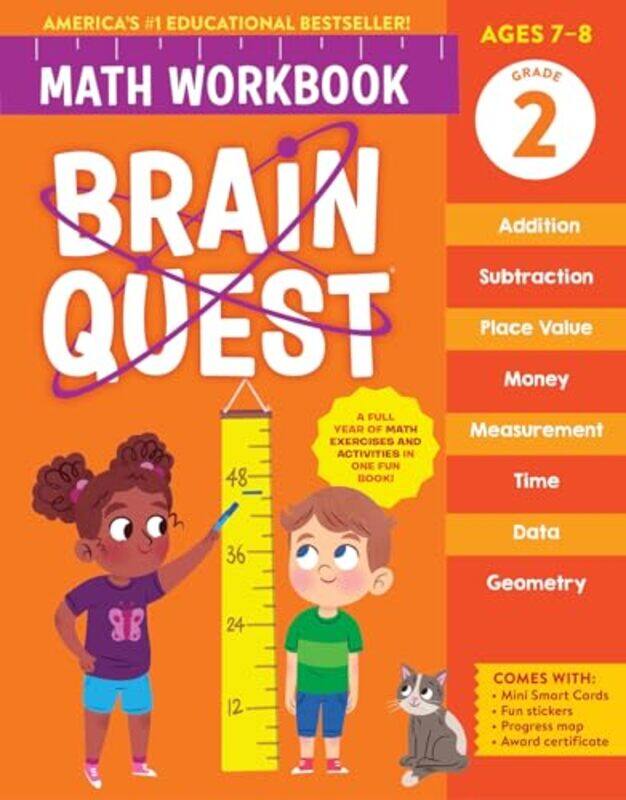 

Brain Quest Math Workbook: 2nd Grade by Workman Publishing -Paperback