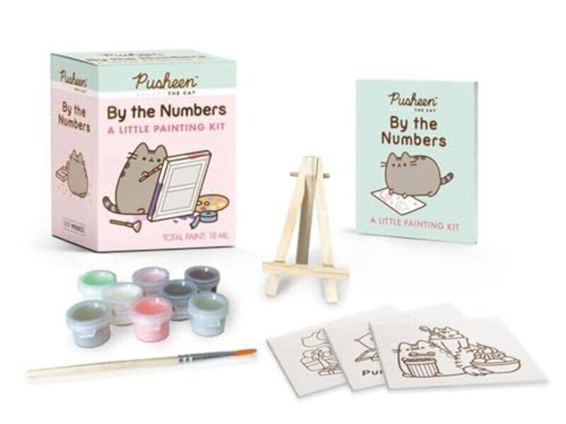

Pusheen By The Numbers A Little Painting Kit, Paperback by Belton, Claire