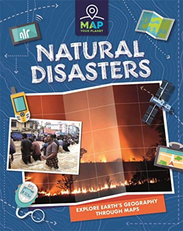 

Map Your Planet Natural Disasters by Doggy Todays Doggy-Hardcover