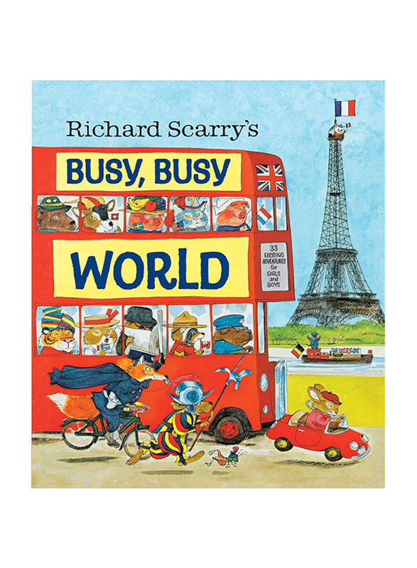 

Richard Scarry Busy Busy World, Hardcover Book, By: Richard Scarry