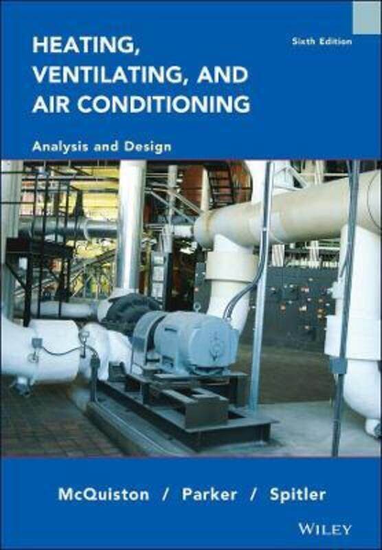 

Heating, Ventilating, and Air Conditioning: Analysis and Design