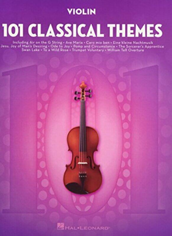 

101 Classical Themes Violin By Violin - Paperback