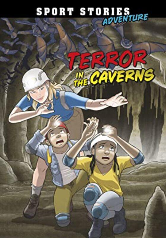 

Terror in the Caverns by Jake MaddoxGiuliano Aloisi-Paperback