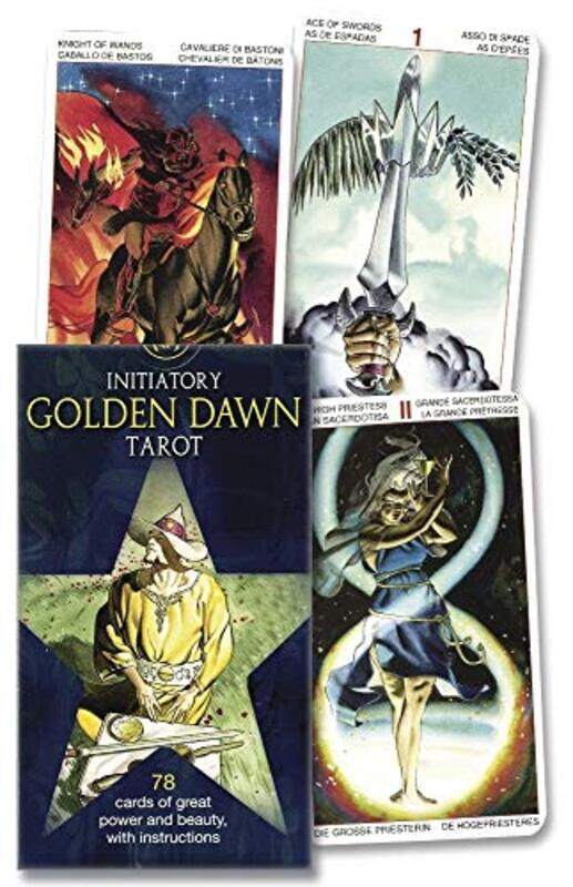 

Initiatory Golden Dawn Tarot Deck By Scarabeo Lo - Hardcover