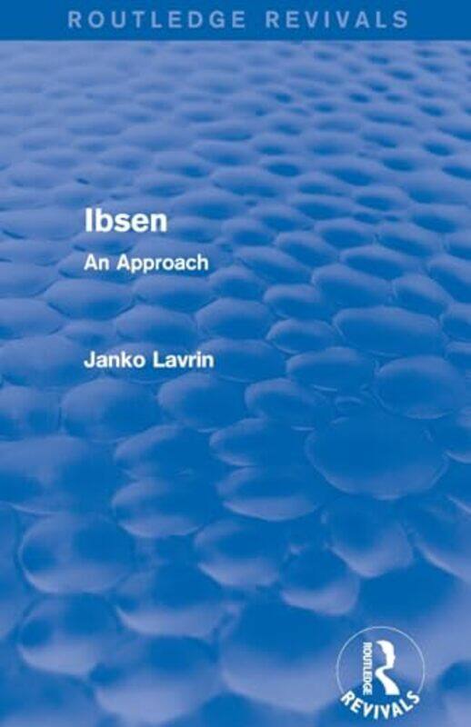 

Ibsen by Janko Lavrin-Paperback