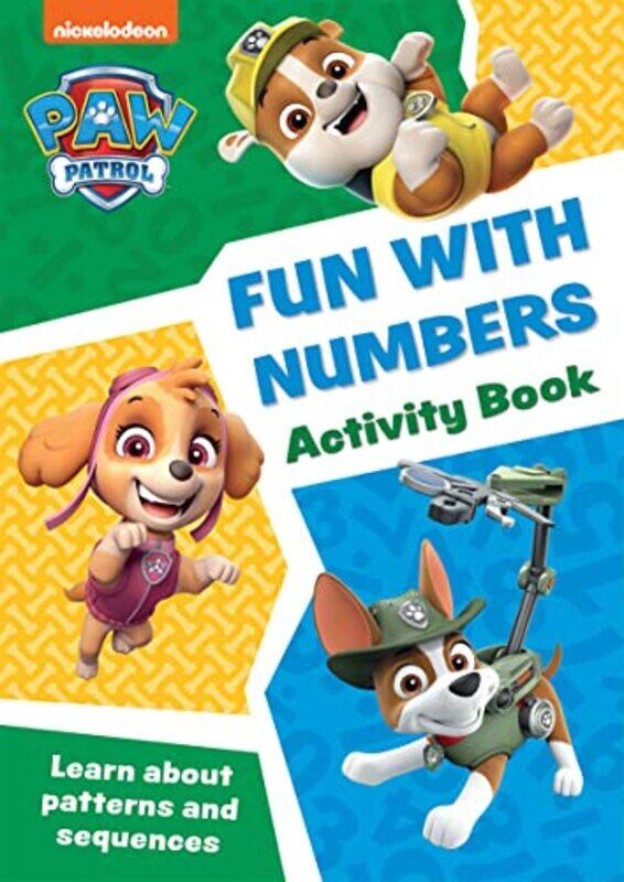 

Paw Patrol Fun With Numbers Activity Book , Paperback by